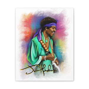 Jimi Canvas Print - VIGINTI NOVEM